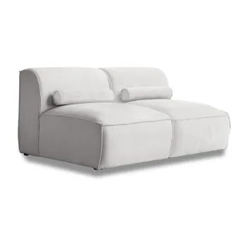 Canapea alba 152 cm Flex Felix - Miuform imagine