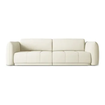 Canapea alba 210 cm Hoku - Makamii imagine