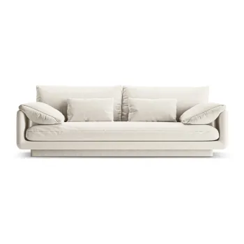 Canapea alba 220 cm Torino - Micadoni Home imagine