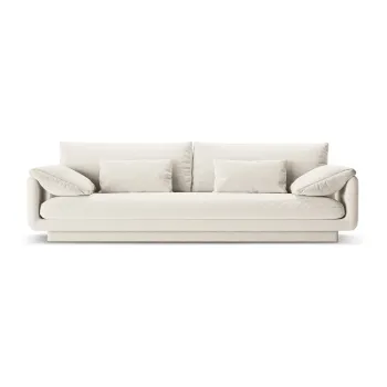 Canapea alba 250 cm Torino - Micadoni Home imagine