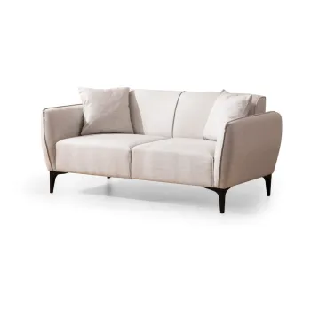 Canapea alba Belissimo - Balcab Home imagine