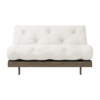 Canapea alba extensibila 140 cm Roots - Karup Design imagine