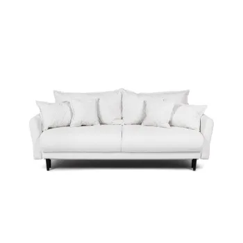 Canapea alba extensibila 215 cm Bjork - Bonami Selection imagine