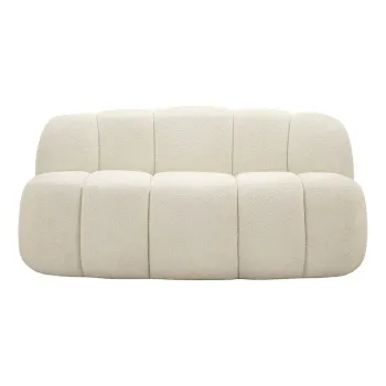 Canapea albAcu tapiE>erie din E>esAfturAbouclA(C) 145 cm Ball aEURMauro Ferretti imagine