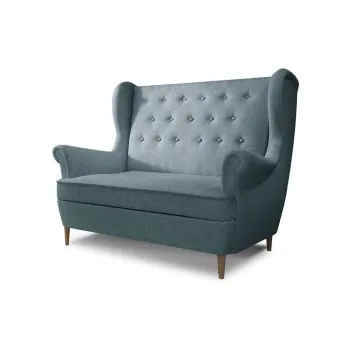 Canapea albastra 150 cm Aros - ELTAP imagine