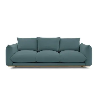 Canapea albastra 265 cm Ernest - Bobochic Paris imagine