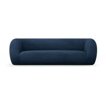 Canapea albastra cu tapiterie din stofa boucle 230 cm Essen - Cosmopolitan Design imagine