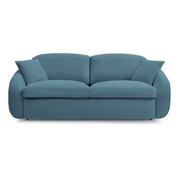 Canapea albastra extensibila 235 cm Cezanne - Bobochic Paris imagine