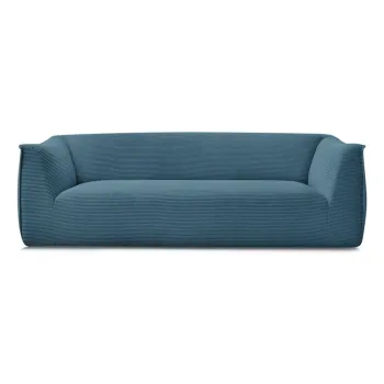 Canapea albastrAcu tapiE>erie din catifea reiatA242 cm Giorgia aEURBobochic Paris imagine