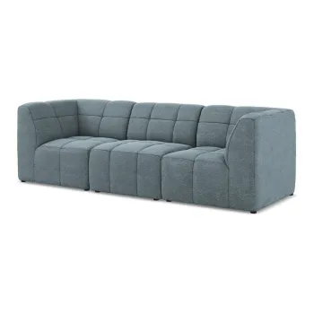 Canapea albastrAcu tapiE>erie din E>esAfturAbouclA(C) 255 cm Aloha aEURMakamii imagine