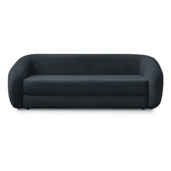 Canapea albastru-A(R)nchis extensibilAcu tapiE>erie din chenille 228 cm Neyo aEURBobochic Paris imagine