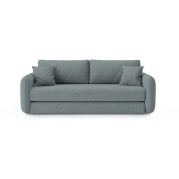 Canapea albastru-deschis extensibila 225 cm Dormi - Micadoni imagine
