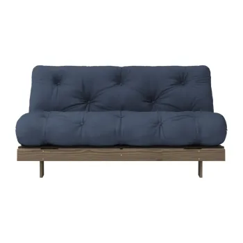 Canapea albastru-inchis extensibila 160 cm Roots - Karup Design imagine