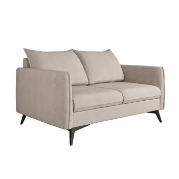 Canapea bej 138 cm Juli Bis - Ropez imagine