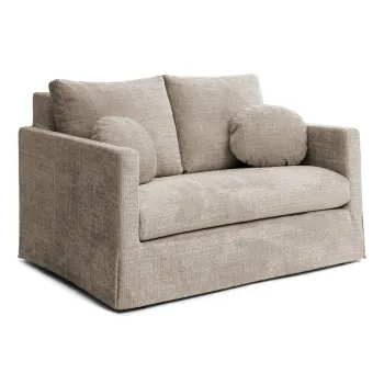 Canapea bej 140 cm Paphos - Ropez imagine