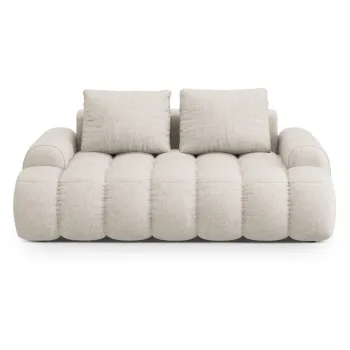 Canapea bej 175 cm Linz - Cosmopolitan Design imagine