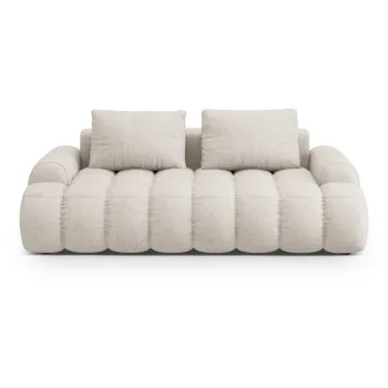 Canapea bej 200 cm Linz - Cosmopolitan Design imagine