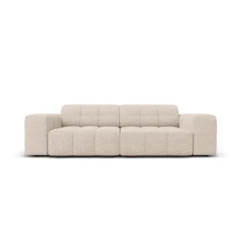 Canapea bej 204 cm Chicago - Cosmopolitan Design imagine