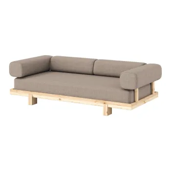 Canapea bej 214 cm Stay - Karup imagine