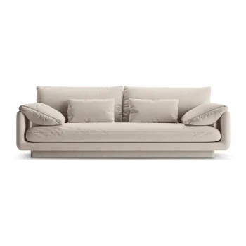 Canapea bej 220 cm Torino - Micadoni Home imagine