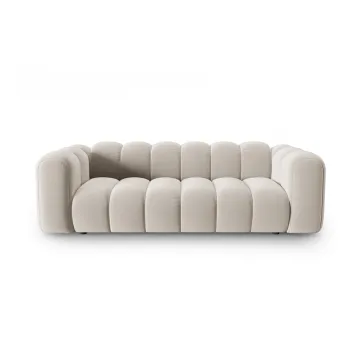 Canapea bej 228 cm Lupine - Micadoni Home imagine