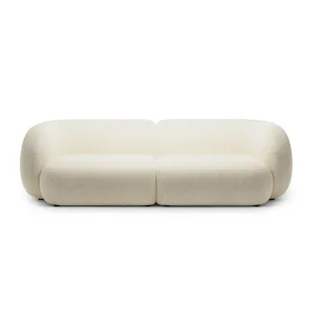 Canapea bej 243 cm Kate - Micadoni imagine