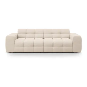 Canapea bej 255 cm Kendal - Micadoni imagine