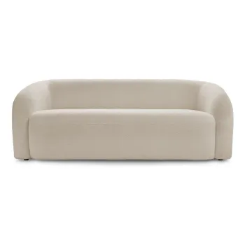 Canapea bej cu tapiE>erie din E>esAfturAbouclA(C) 193 cm Elina aEURBobochic Paris imagine