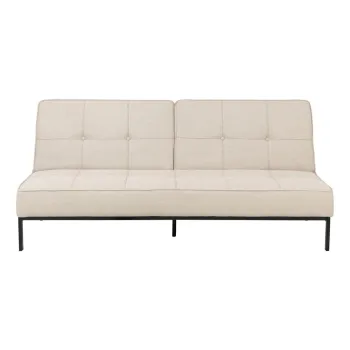 Canapea bej extensibila 198 cm Perugia - Actona imagine