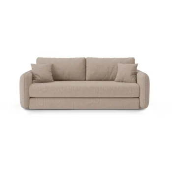 Canapea bej extensibila 225 cm Dormi - Micadoni imagine
