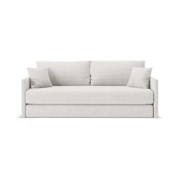 Canapea bej extensibilAcu tapiE>erie din chenille 209 cm Shannon aEURCosmopolitan Design imagine