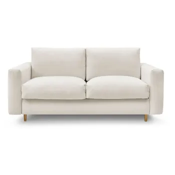 Canapea bej pentru dormitul zilnic/extensibilA220 cm Cocoone aEURBobochic Paris imagine