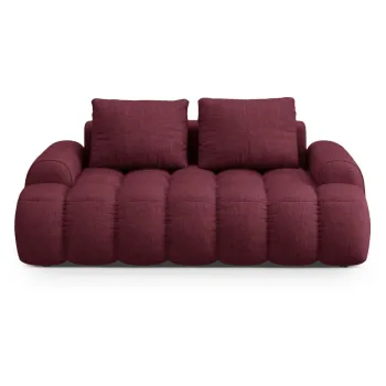 Canapea burgundy 175 cm Linz - Cosmopolitan Design imagine