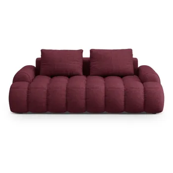 Canapea burgundy 200 cm Linz - Cosmopolitan Design imagine