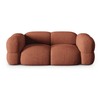 Canapea caramizie 210 cm Loretto - Cosmopolitan Design imagine
