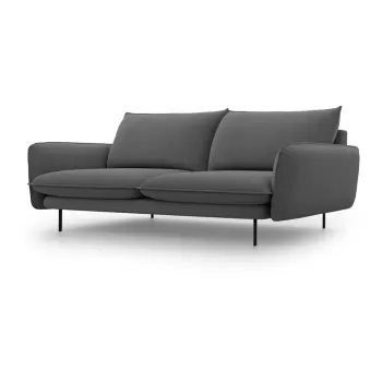 Canapea Cosmopolitan Design Vienna, 230 cm, gri inchis imagine