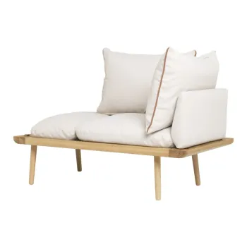 Canapea crem 127 cm Lounge Around - UMAGE imagine