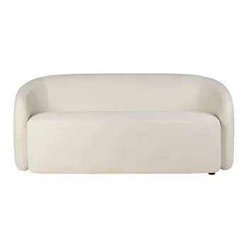 Canapea crem 181 cm Len - White Label imagine