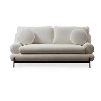 Canapea crem 188 cm Livorno - Artie imagine