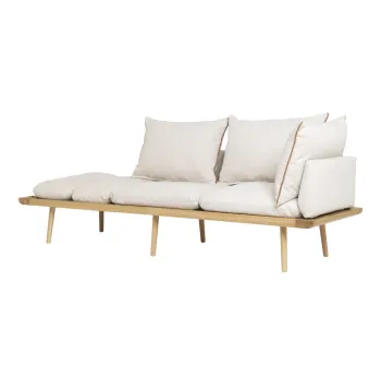 Canapea crem 232 cm Lounge Around - UMAGE imagine