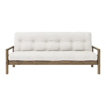 Canapea crem extensibila 205 cm Knob - Karup Design imagine