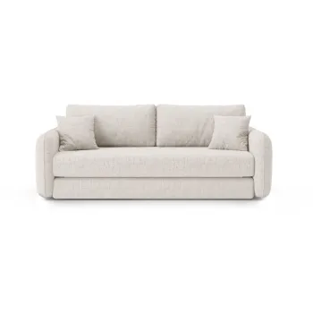 Canapea crem extensibila 225 cm Dormi - Micadoni imagine