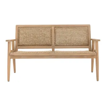 Canapea de grAfdinAA(R)n culoare naturalAdin lemn masiv Sorrento aEURBloomingville imagine