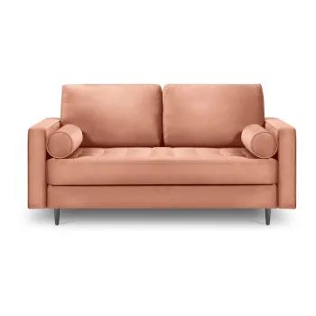 Canapea din catifea Milo Casa Santo, 174 cm, roz imagine