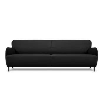 Canapea din piele Windsor & Co Sofas Neso, 235 x 90 cm, negru imagine