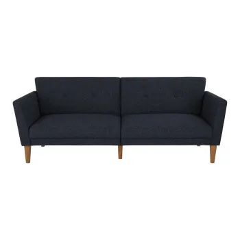 Canapea extensibila albastru inchis 205 cm Regal - Novogratz imagine