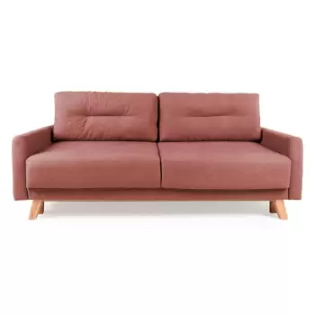 Canapea extensibila Bonami Selection Pop, roz imagine