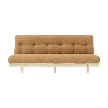 Canapea extensibila galben mustar 190 cm Lean - Karup Design imagine