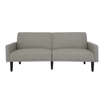 Canapea extensibila gri deschis 198 cm - Storaa imagine