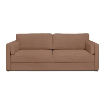 Canapea extensibila maro 218 cm Resmo - Scandic imagine